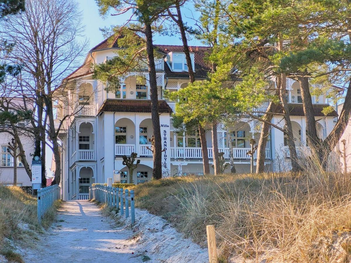 Villa Strandidyll In Binz - Wg 11 Mit Meerblick Und Zwei Balkonen Luaran gambar