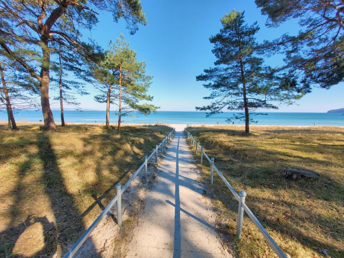 Villa Strandidyll In Binz - Wg 11 Mit Meerblick Und Zwei Balkonen Luaran gambar