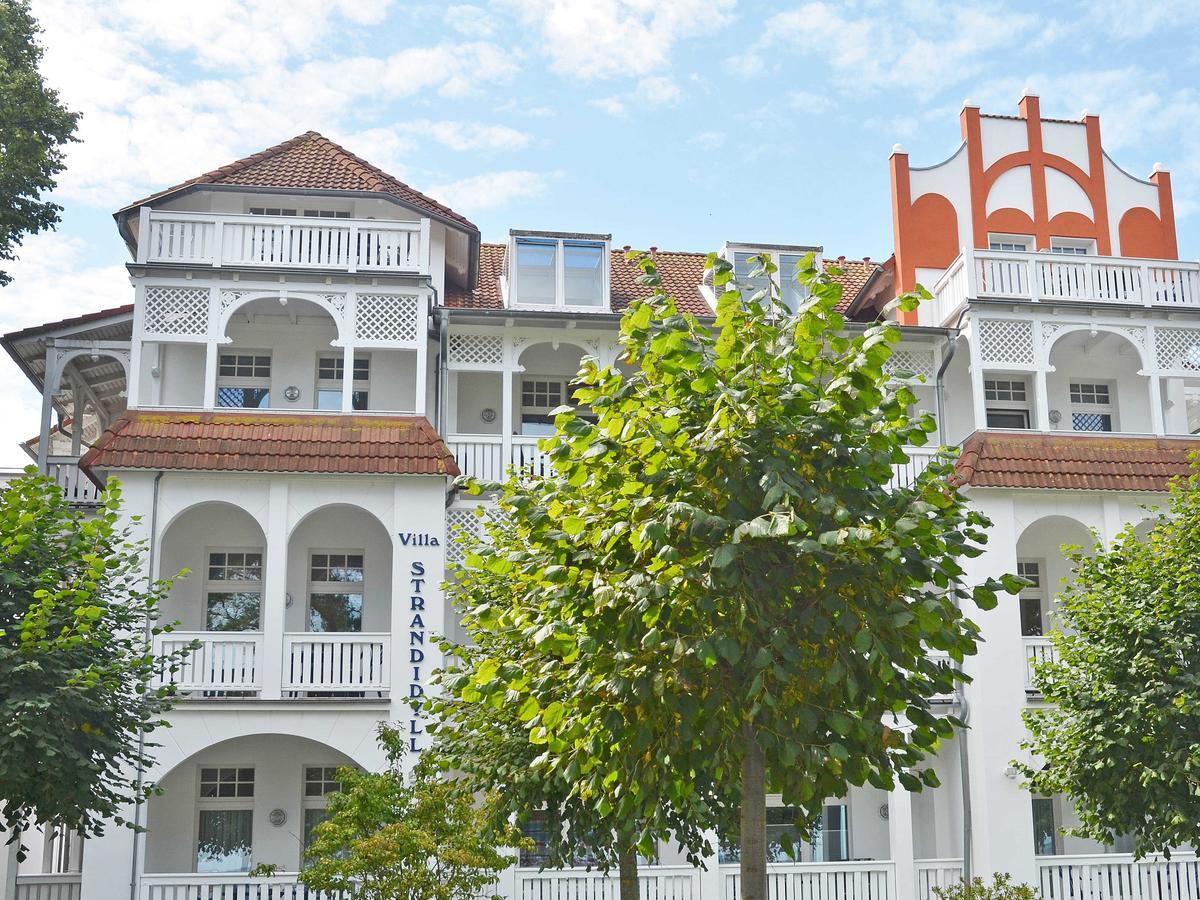 Villa Strandidyll In Binz - Wg 11 Mit Meerblick Und Zwei Balkonen Luaran gambar