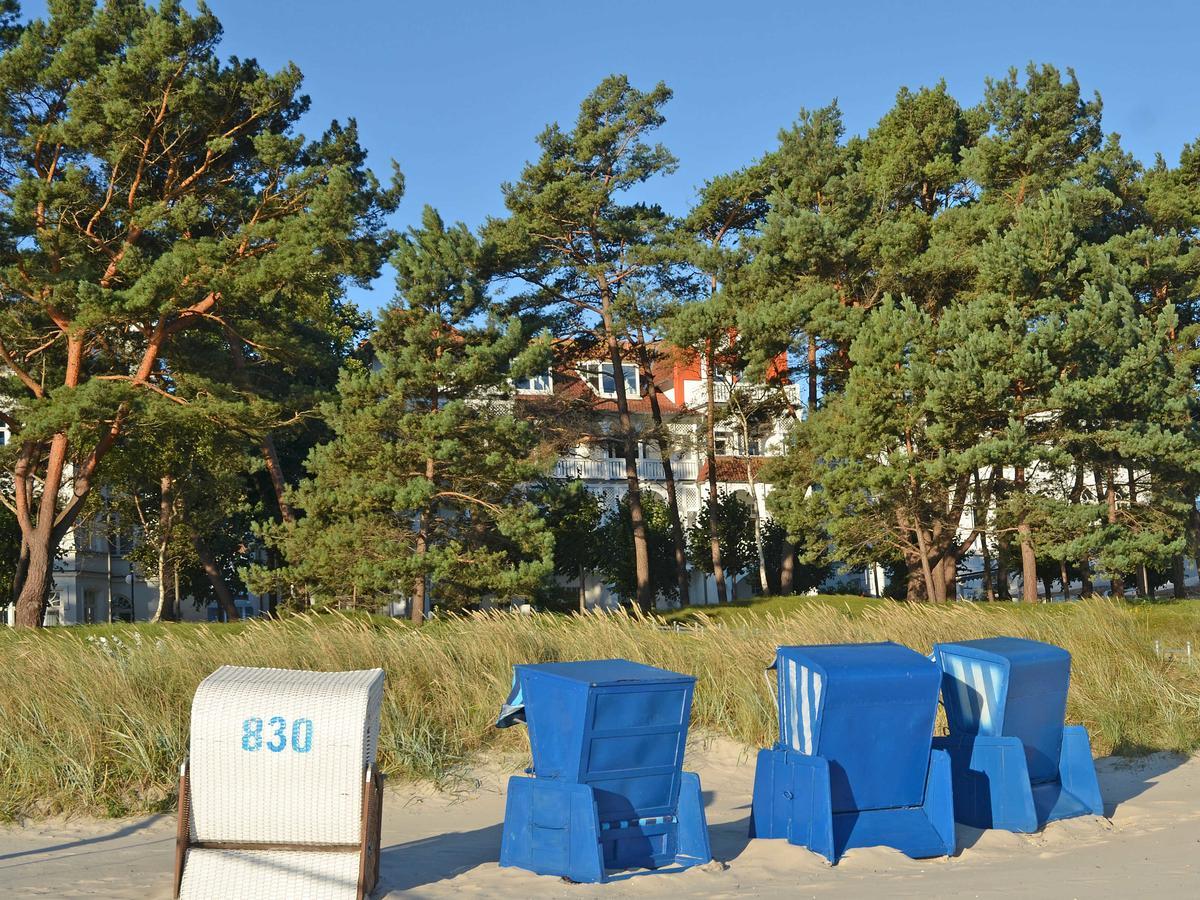 Villa Strandidyll In Binz - Wg 11 Mit Meerblick Und Zwei Balkonen Luaran gambar